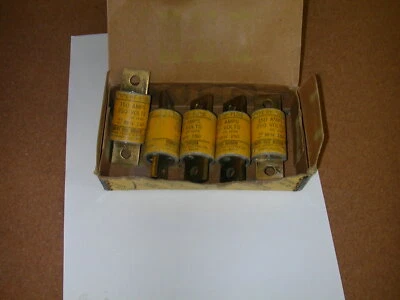 FEDERAL PACIFIC ELECTRIC RFN 150 FUSIBLE TIPO RF 150 AMPERIOS 250 VOLTIOS PAQUETE DE 5 Foto 1 de 3