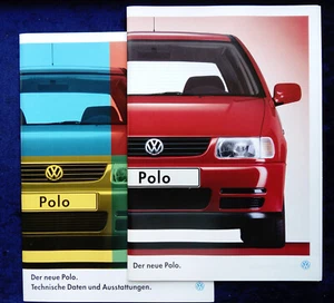 VW Polo 6N Prospekt, 8/1994, Basis, Servo, Interlagos   mit Beilage techn. Daten - Bild 1 von 12