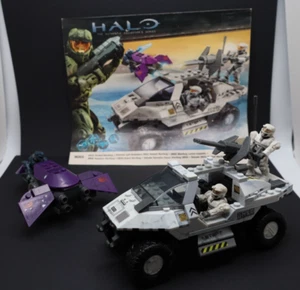 HALO MEGA BLOKS - 96805 - UNSC ROCKET WARTHOG - INCOMPLETE - SEE PICS!! - Picture 1 of 20