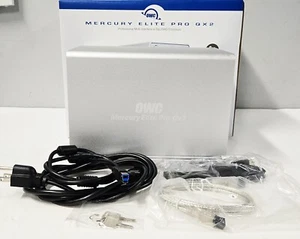 OWC 40TB Mercury Elite Pro Qx2 4-Bay Raid USB 3.0 FW800 eSATA OWCM30X2KIT0GB - Afbeelding 1 van 9