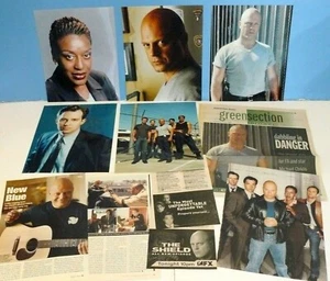 The SHIELD~ MICHAEL CHIKLIS & CAST Lot of 5 PHOTOS & Clippings- CLAUDETTE/ DUTCH - Picture 1 of 6