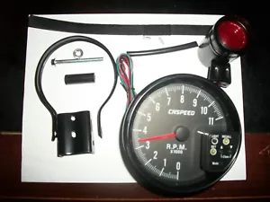 TACÓMETRO FMR 0-11.000 RPM, 5" CON LUZ DE CAMBIO Y RECUPERACIÓN CON SOPORTE DE MONTAJE - Imagen 1 de 11