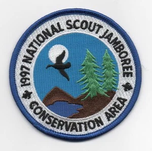 1997 National Jamboree, Conservation Trail Patch, Blue Brd., Mint! - Picture 1 of 1