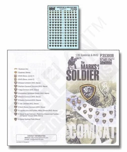 Echelon Fine Details 1/35 #P353008 MVD & Spetsnaz Patches - Picture 1 of 1