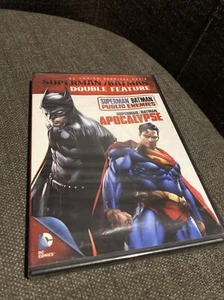 SUPERMAN/BATMAN DOUBLE FEATURE DVD Sealed Brand New  - Foto 1 di 3