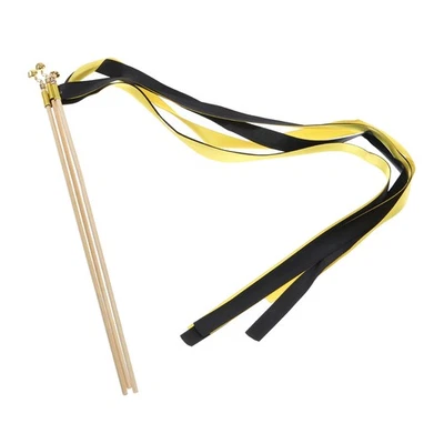 20Pcs свадебная лента палочки вечеринки ленты Streamers палочки золотой, черный - Изображение 1 из 4