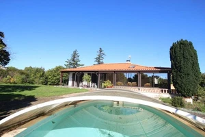Detached Three Bed House 1 Bedroom Studio Apartment Pool & Large Plot SW France - Picture 1 of 23