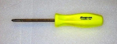 *NEW* Snap-on FLIP SHANK Screwdriver S2/P2 *HI-VIZ HARD HANDLE* REVERSIBLE TIP - Image 1 of 4