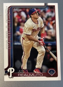 2025 Topps Series 2 Base J.T. Realmuto Philadelphia Phillies #625 - Bild 1 von 2