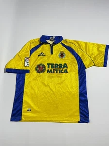 camiseta fútbol VILLARREAL (españa) home KELME matchworn #10 CAGNA 2001 (10/10) - Picture 1 of 7