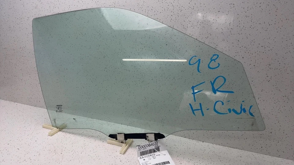 96 97 98 99 00 HONDA CIVIC Front Door Glass/window Honda Right — 第 1/4 张图片