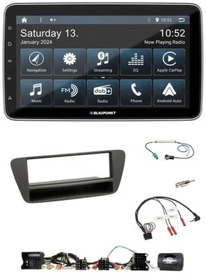 Blaupunkt USB DAB SD Lenkrad Bluetooth Autoradio für Audi Q3 8U 2011-2018 - Bild 1 von 4