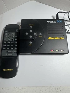 EUC AverMedia AverKey 300 K0C3 w/ Remote & Power Cord Tested & Working - Picture 1 of 7