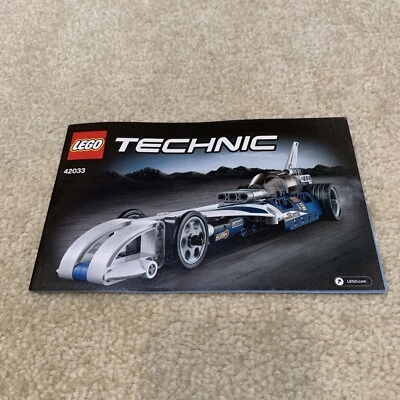 LEGO 42033 Technic Record Breaker Set Instruction Manual Booklet - Image 1 of 4