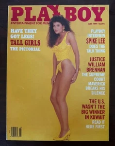 1991 Playboy Magazine July - Picture 1 of 2