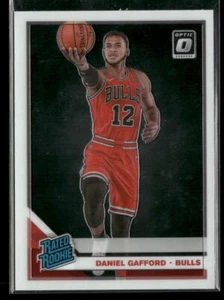Donruss Optic #153 2019-20 Daniel Gafford Chicago Bulls novato - Imagen 1 de 2