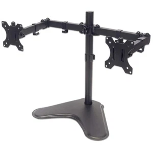 Manhattan Dual Desk Mount for TV & Monitors (Full Motion), For screens: 10-27... - Afbeelding 1 van 5