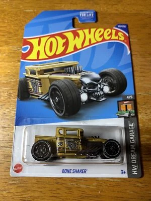 2022 Hot Wheels 105/250 костяной шейкер Gold-HW Dream Garage 4/5-HCX12-M9C0Q - Изображение 1 из 4