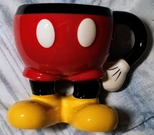 Disney Parks Mickey Mouse 3D Half Body Mug Authentic Original Stamped Signature - Picture 1 of 4