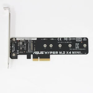 Asus Hyper M.2 X4 Mini Mainboard PCIe 3.0 x4 auf M.2 Slot (#8916) - Afbeelding 1 van 2