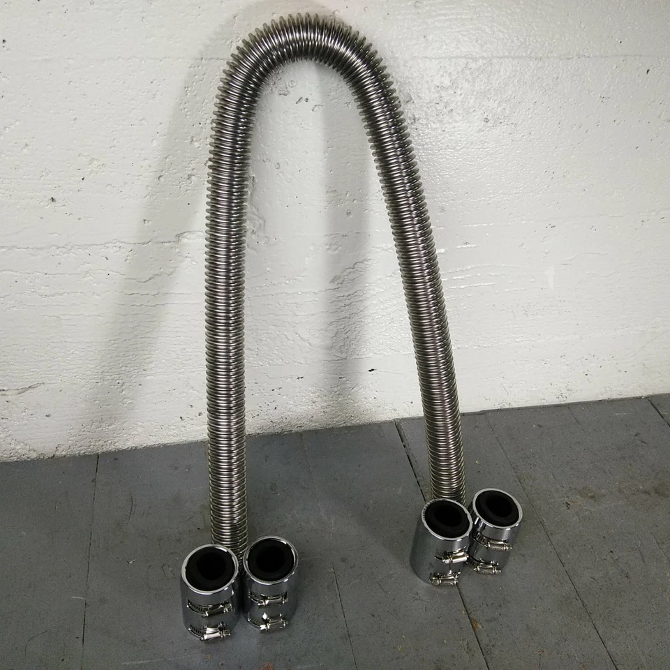 Chevrolet Impala 48 1965-1985 kit de mangueras de radiador de acero inoxidable SS 1965-1985  Foto 1 de 4