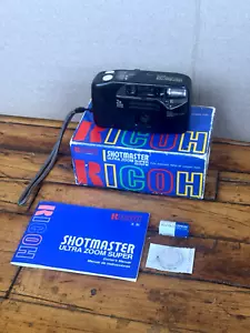 Cámara fotográfica Ricoh Shotmaster Ultra Zoom Super Date 35 mm con caja y baterías nuevas - Imagen 1 de 10