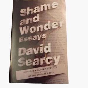 Shame Wonder Essays David Searcy Advance Readers Edition Random House 2016 Book - Foto 1 di 3