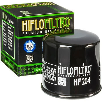HiFlo - HF204 - Filtro de aceite - ¡¡VENTA DE 2 PAQUETES!! - HONDA KAWASAKI TRIUMPH Foto 1 de 2