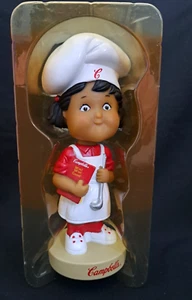 VTG Campbell's Soup Kids Bobble Head Girl Chef Collectible Doll 2002 in Box - Picture 1 of 9