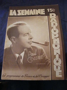 The Week Radiophonique Paul Hill 1950 - Picture 1 of 1
