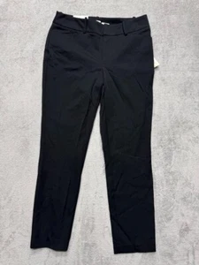 A New Day Skinny Ankle Pants Womens Size 6 R Stretch Black Casual - Picture 1 of 7