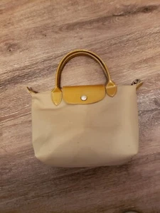 Longchamp Le Pliage Mini Nylon Bag Women's Tan - Picture 1 of 6