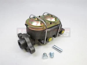 GM Chevy Raw Cast Iron Brake Master Cylinder 1-1/8" Bore 2Port Corvette Camaro - Bild 1 von 2