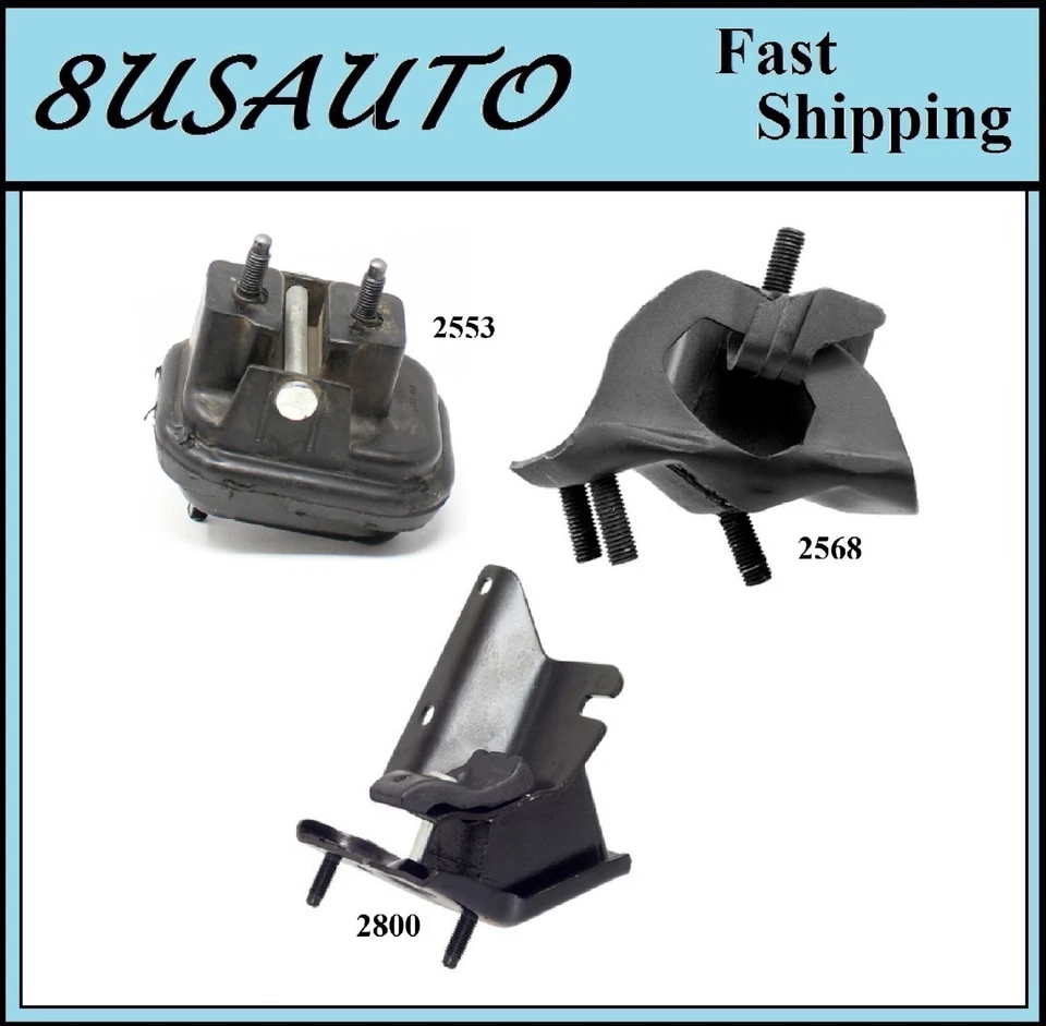 Montaje de motor y transmisión 3 piezas para chasis comercial Cadillac, Deville, Fleetwood 4,3 L Foto 1 de 4