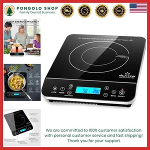 Comedor Fácil: Placa de Inducción 1800W con Eficiencia Energética y Control LCD - Imagen 1 de 9