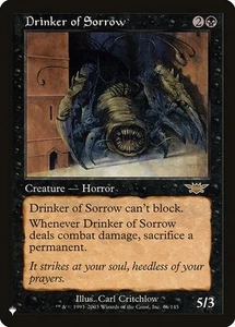 MTG DRINKER OF SORROW EXC - SUGGITORE DI DISPERAZIONE - TLI - MAGIC - Picture 1 of 1