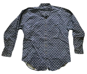 Vintage American Blue Classics Button Up Long Sleeve Shirt Size Large - Picture 1 of 4