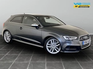 2016 66 AUDI S3 2.0 TFSI S TRONIC QUATTRO EURO 6 3DR SVC HISTORY PARK SENSORS - Picture 1 of 24