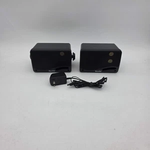 Herdio 3.5" 3-Way Indoor Outdoor Speakers 3-Way 200 Watts Black HOS-301 - Picture 1 of 9