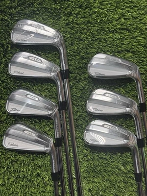 Titleist T100 21 Iron Set - 4-PW - AMT Tour White S300 Stiff Flex Steel - NEW - Image 1 of 4