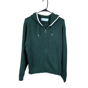 Savage Fenty Jacket Womens Size Small Green Full Zip Hooded  - Picture 1 of 4