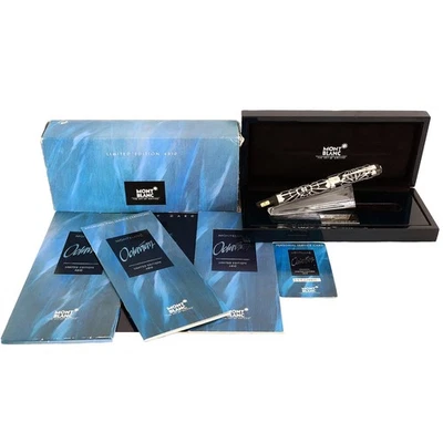 PLUMA ESTILOGRÁFICA MONTBLANC OCTAVIAN PATRON OF THE ART 1993 PEGADA LE 3482/4810 Foto 1 de 4