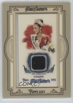 2013 Topps Allen & Ginter's Framed Mini Non-Baseball Relics Olivia Culpo #NBR-OC - Image 1 of 2