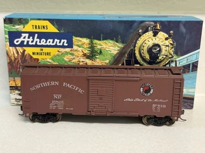 Coche de carga Athearn #5010 Northern Pacific 40' ¡con $6 de mejoras incluidas! Foto 1 de 4