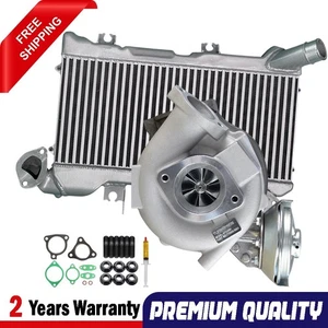 Billet Turbo Charger+Intercooler For Toyota LandCruiser VDJ78R 1VD-FTV V8 4.5L - Picture 1 of 11