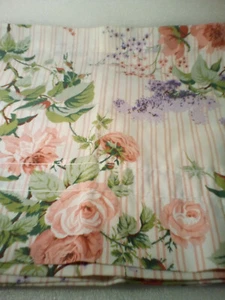 3 Valance per finestre fatte a mano 42'' x 15'' rosa verde rosa floreale usate in ottime condizioni - Foto 1 di 5