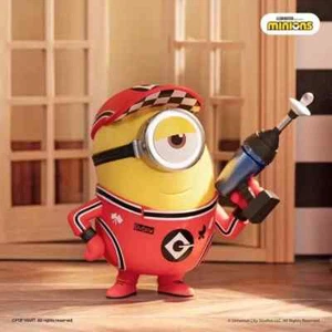 Pit Crew Carl - POP MART Minions Illumination's Despicable ME4 Series Figure Toy - Picture 1 of 5