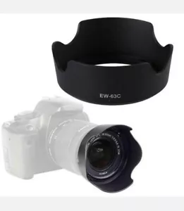 Capot d'objectif EW-63C pour objectif Canon EF-S 18-55 mm f/3,5-5,6 (stock britannique) - Photo 1/2