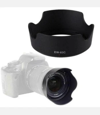 EW-63C Petal Tulip Flower Lens Hood For Canon EF-S 18-55mm f/3.5-5.6 Lens - Image 1 of 2