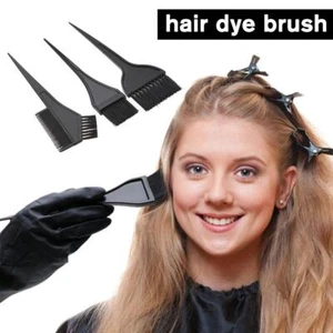 3 x Hair Colouring Brush And Bowl Set Bleaching Dye A0A7 W1N4 Salon Kit X6S3 - Picture 1 of 14